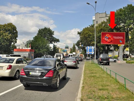 Фото рекламної площини за адресою Малевича ул. (бывш. Боженка ул.), 17, в сторону Федорова ул.