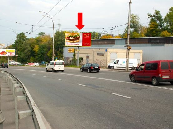 Фото рекламной плоскости по адресу Протасов Яр ул., 39, справа, в сторону Федорова ул.