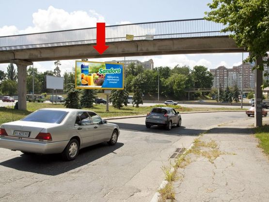 Фото рекламной плоскости по адресу Кольцевая дорога, съезд с Победы пр.