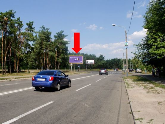 Фото рекламной плоскости по адресу Жмаченка ул., 37, напротив, по Миропольская ул., в сторону рынок "Юность"