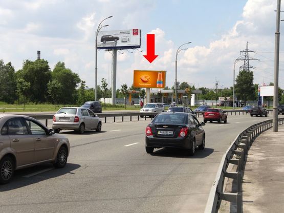 Фото рекламной плоскости по адресу Набережно-Рыбальская ул., 420м от Бандеры пр. (бывш. Московский пр.), в сторону Героев Сталинграда пр.