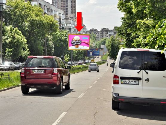 Фото рекламної площини за адресою Василевской ул., 12/16, напротив, разделитель, в сторону Победы пр.