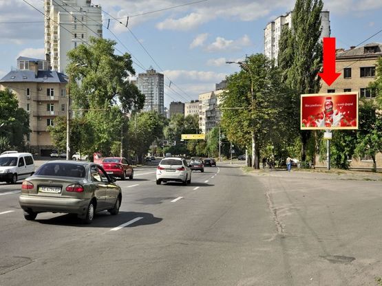 Фото рекламной плоскости по адресу Науки пр., 29, в сторону Демеевская пл. (бывш. Московская пл.)