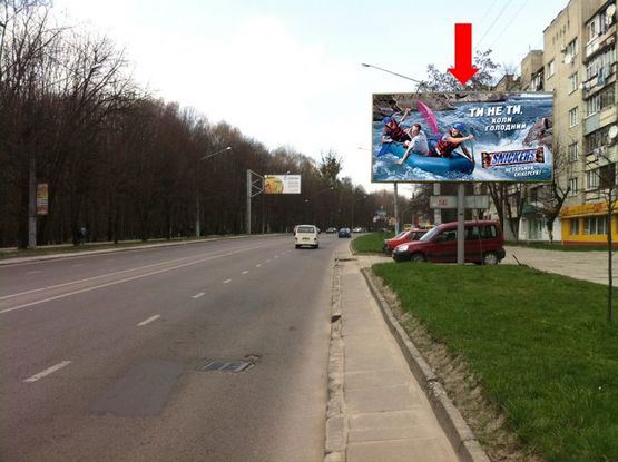 Фото рекламной плоскости по адресу Выговского ул., 49-55