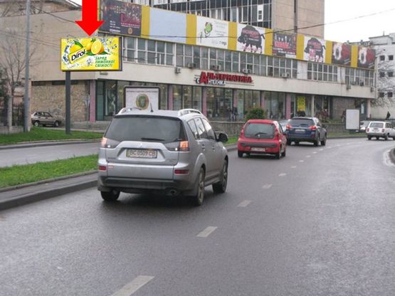 Фото рекламной плоскости по адресу Черновола пр. / Детька ул., в центр