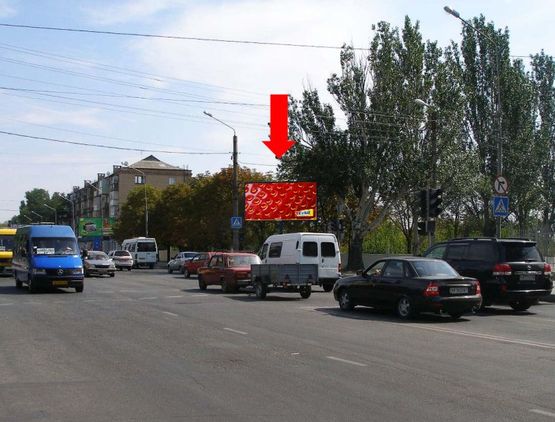 Фото рекламної площини за адресою Хмельницкого Б. пр. / ул. Дзержинского