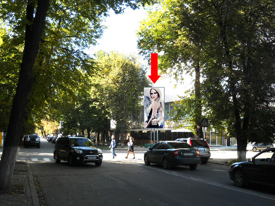 Фото рекламной плоскости по адресу Кирова ул., 8