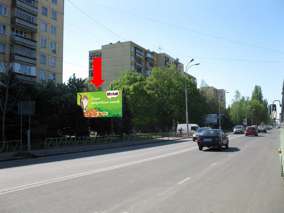 Фото рекламной плоскости по адресу Минайская ул., возле магазина "Осетия"