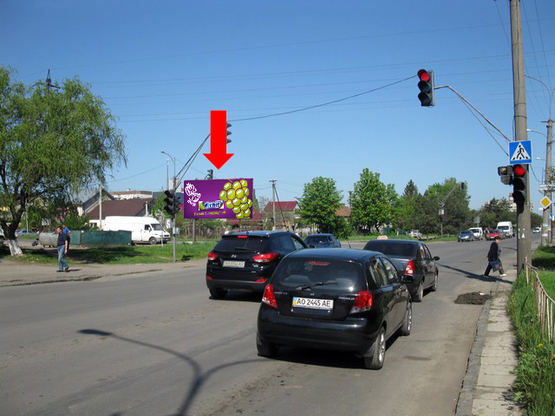 Фото рекламной плоскости по адресу Грушевского ул. / ул. 8 Марта