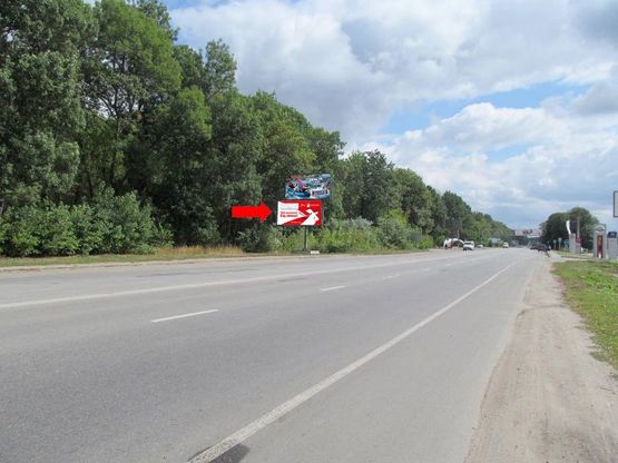Фото рекламной плоскости по адресу Немировское шоссе, выезд из города, нижний