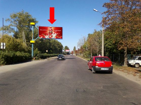 Фото рекламной плоскости по адресу Сквирское шоссе, возле АЗС "ТНК"