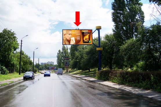 Фото рекламной плоскости по адресу Сквирское шоссе, 10