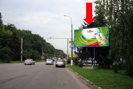 Фото рекламной плоскости по адресу Александрийский бул. (бывш. 50-летия Победы бул.), 104, возле дендропарка "Александрия"