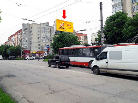 Фото рекламной плоскости по адресу Героев Майдана ул. (бывш. Красноармейская ул.), 115 / Комарова ул., в центр