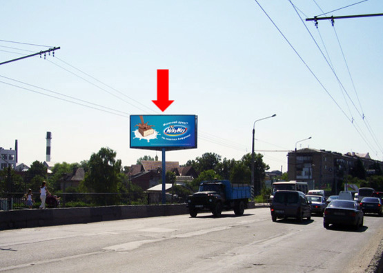 Фото рекламной плоскости по адресу Галицкая ул. / Надречная ул., в центр