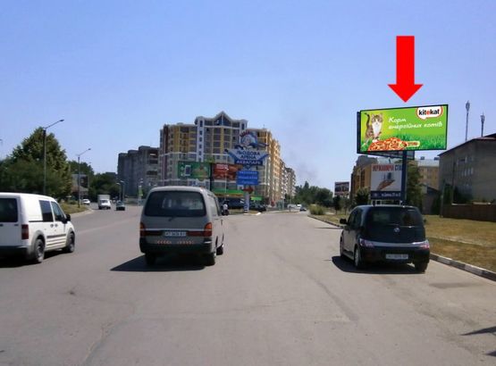 Фото рекламной плоскости по адресу Довженко ул., возле Авторынка