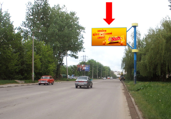 Фото рекламной плоскости по адресу Довженко ул., 6