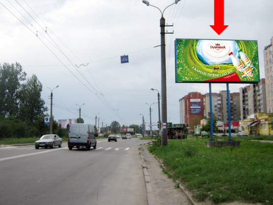 Фото рекламной плоскости по адресу Ивасюка ул., 14, возле остановки