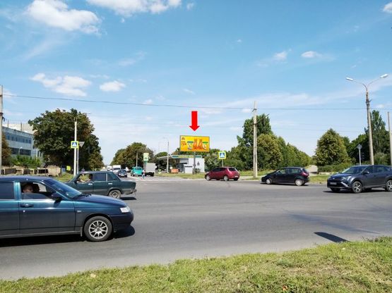 Фото рекламной плоскости по адресу Гвардейцев Широнинцев ул., / Салтовское шоссе, в сторону от Салтовского шоссе