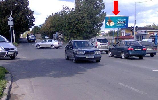 Фото рекламної площини за адресою Трудовая ул. / ул. Прибужская