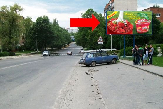 Фото рекламної площини за адресою Свободы ул., 7-А