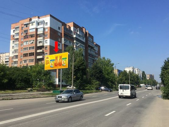 Фото рекламної площини за адресою Прибужская ул., 22, в центр