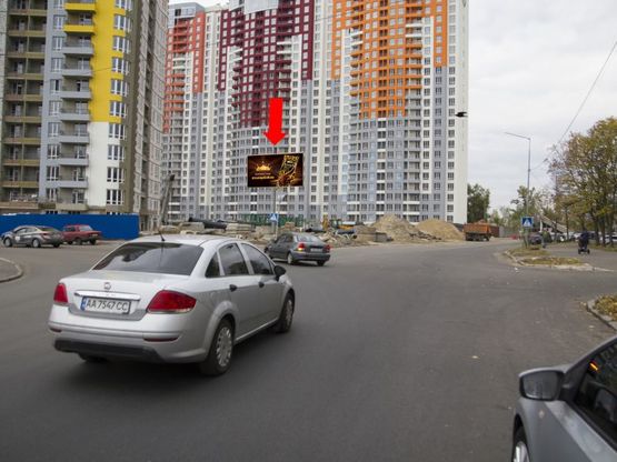 Фото рекламної площини за адресою Челябинская ул. / Каховская ул., в сторону Нестайка ул. (бывш. Мыльчакова ул.)