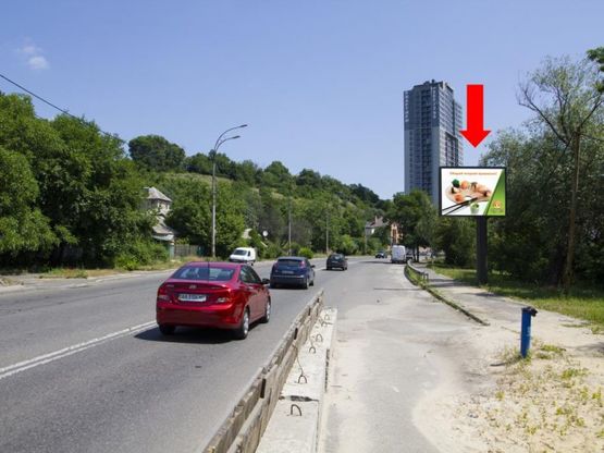 Фото рекламной плоскости по адресу Брожко ул. (бывш. Кировоградская ул.), в сторону ул. Изюмской