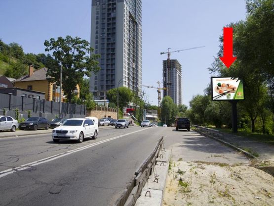 Фото рекламної площини за адресою Брожко ул. (бывш. Кировоградская ул.), в сторону ул. Изюмской