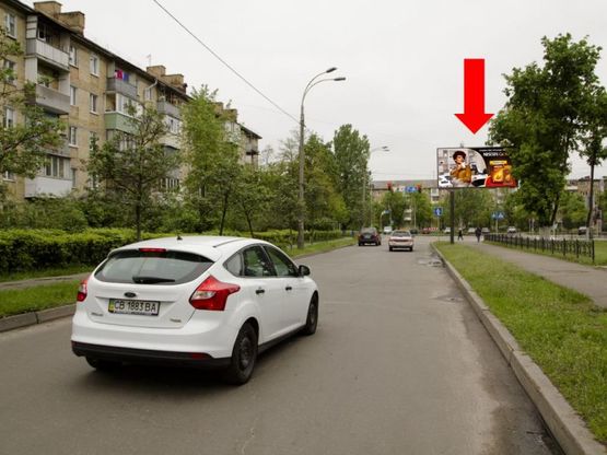 Фото рекламной плоскости по адресу Тампере ул., 17/2  - пр. Мира, на светофоре, в сторону бул. Верховного Совета