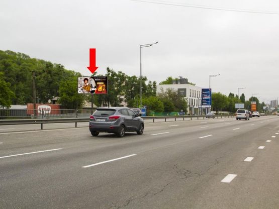 Фото рекламной плоскости по адресу Столичное шоссе - Плещеева ул., в центр