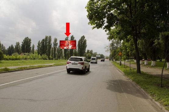 Фото рекламної площини за адресою Семьи Сосниных ул, 16 в сторону бул. Кольцова