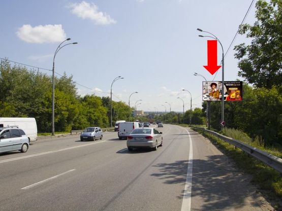 Фото рекламної площини за адресою Заболотного ул., в сторону Столичного шоссе