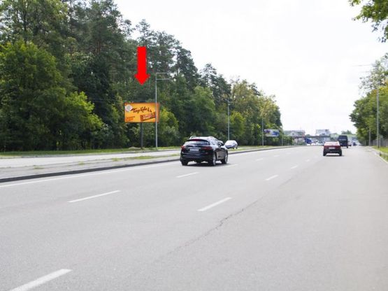 Фото рекламной плоскости по адресу Городская ул., возле АЗС "ANP", в сторону ТРЦ "Лавина", супермаркетов "Ашан", "Эпицентр"