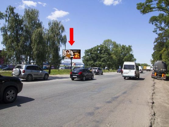 Фото рекламной плоскости по адресу Кольцевая дорога, напротив супермаркета "Эпицентр", разделитель, в сторону пр. Победы