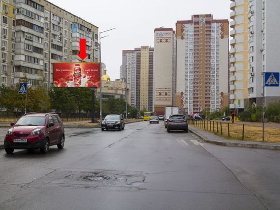 Фото рекламной плоскости по адресу Гмыри ул. 5, в сторону ул. Чавдар