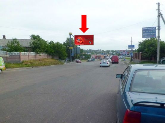 Фото рекламной плоскости по адресу Кропивницкого ул., возле Авторынка, ТЦ "Тарон" (флажок)