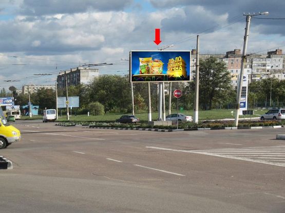 Фото рекламной плоскости по адресу Тельнова ул. (бывш. Правды пр.) / Мурманская ул., возле АЗС "Альянс"