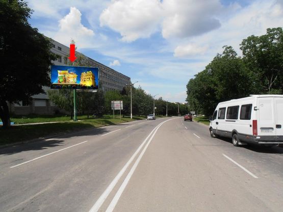 Фото рекламной плоскости по адресу Хмельницкое шоссе / ул. Северная