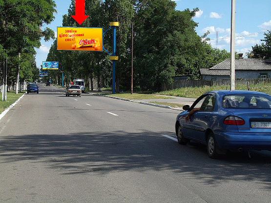 Фото рекламной плоскости по адресу Республиканская ул., 69, остановка "Роковка"