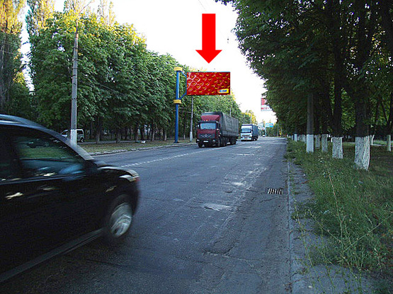 Фото рекламной плоскости по адресу Московская ул., 29, возле CТО