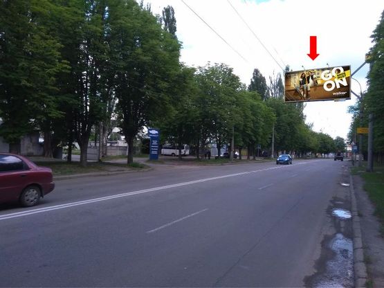 Фото рекламной плоскости по адресу Московская ул., 25-27