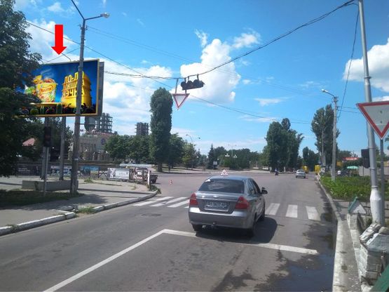 Фото рекламної площини за адресою Республиканская ул. / ул. Манагарова Ген.