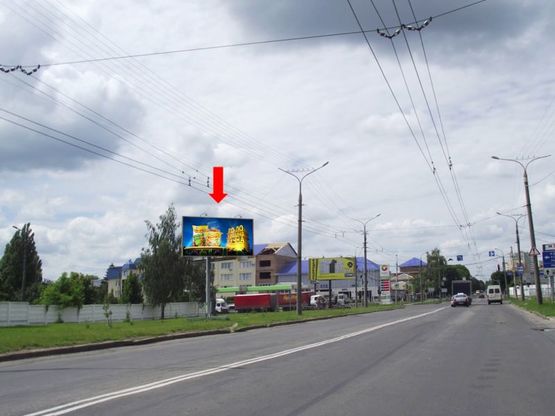 Фото рекламної площини за адресою Дубновская ул., 26, возле Водоканала