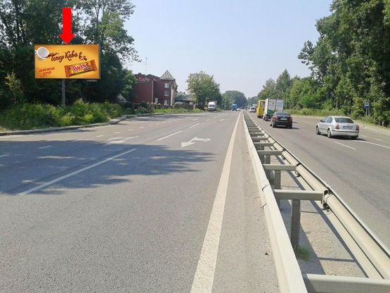 Фото рекламной плоскости по адресу Городоцкая ул. / Винниченка ул., из центра