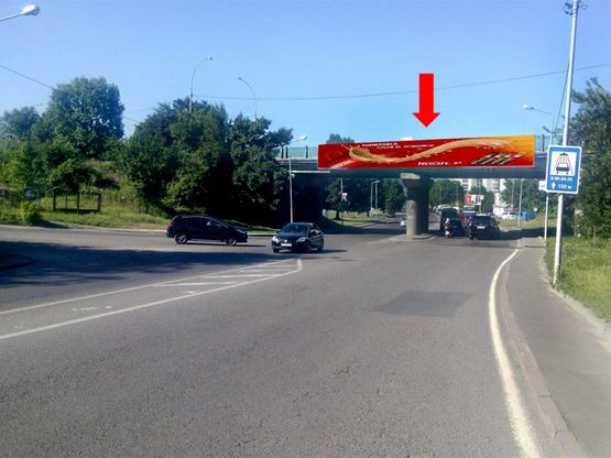 Фото рекламной плоскости по адресу Хмельницкого ул., АЗС "ANP", въезд в город