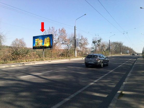 Фото рекламной плоскости по адресу Зеленая ул., выезд из города