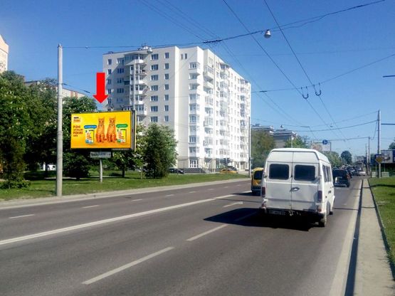 Фото рекламной плоскости по адресу Кульпарковская ул., 158 / Перфецкого ул.