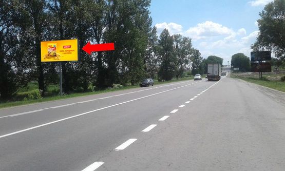 Фото рекламной плоскости по адресу Трасса Львов-Рава-Русская, 7150, в сторону Львова