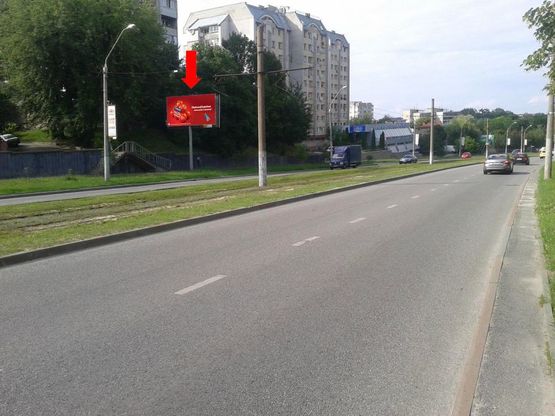 Фото рекламной плоскости по адресу Княгини Ольги ул., 16,  в центр